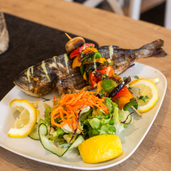 Dorade vom Grill